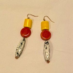 Anthro statement earrings
